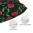 thumbnail image 3 of Fotbe Cherry Funda de Almohada Decorativa Estilo Occidental, Lujo en Algodón, Fundas para Almohadas King, Cojín Estampado para Decoración del Hogar-20"x30", 3 of 6