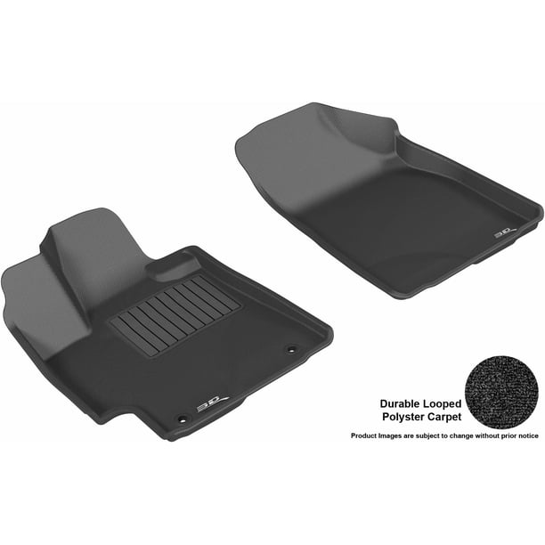 3D MAXpider 20082013 Toyota Highlander Gas Front Row All Weather Floor