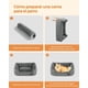 thumbnail image 2 of Cama para Perros Feandrea Gris Claro Bordes Elevados para Perros Pequeños, 2 of 9
