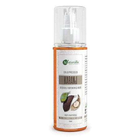 Naturalis Essence Of Nature Cold Pressed Karanj Carrier Oil For Hair, Body And Skin, 200 Ml