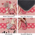 thumbnail image 6 of Valentines Day Gifts Valentines Door Mat Outdoor 30X17 Inches Valentines Day Welcome Mat, Indoor Outdoor Entrance Home Front Porch Rugs Valentines Day Decor, 6 of 6