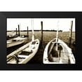 thumbnail image 2 of Hausenflock, Alan 24x17 Black Modern Framed Museum Art Print Titled - Skiffs IV, 2 of 5