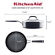 thumbnail image 2 of Sartén para saltear y freír KitchenAid, dura, anodizada, antiadherente, 3 litros, con tapa, 2 of 9
