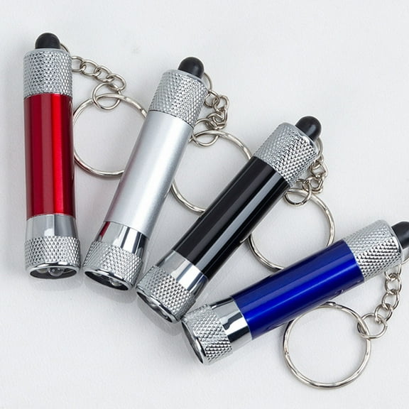 PAMINGONO 12Pcs Small Flash Light Keychain Flashlight For Emergency Situations