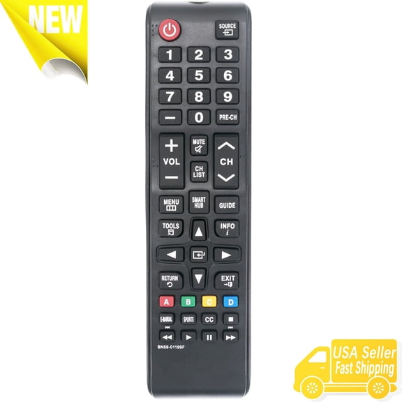 New TV Remote Control BN5901199F Replacement for Samsung LED LCD HDTV Smart TV