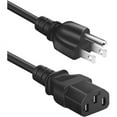 thumbnail image 1 of Chenchen Amplifier Power Cord for Monster Rockin Roller 270, ION Pathfinder 2 3 4 320 280 Speaker Tailgater, Block Rocker, Guitar Amp - 6 Feet (1.82 Meters), Black, 1 of 1