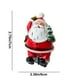 thumbnail image 3 of Decoraciones de la Mesa de Navidad Santa Claus Festivo Y Muñeco de Nieve Figuras Conjunto, Resina Roja 7x6x6cm Ideal para Piezas Centrales Mantel Displays Arreglos de Vacaciones, Agrega Alegría de Vac, 3 of 6