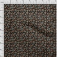 thumbnail image 4 of oneOone Polyester Spandex Black Fabric Floral Fabric For Sewing Printed Craft Fabric By The Yard 56 Inch Wide, 4 of 5
