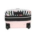 Betsey Johnson Designer Underseat Luggage Collection 15 Inch Hardside