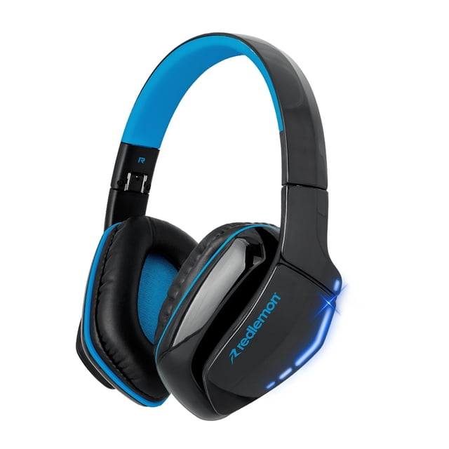 Audífonos Gamer Redlemon Inalámbricos Plegables con Micrófono, Sonido Estéreo HD