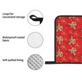 thumbnail image 4 of Daiia Christmas With Cute Deer Pattern Oven Mitts and Pot Holders 4 pcs Set,High Heat Resistant 500 Degree Extra Thicken Long Kitchen Cotton Oven Glove, 4 of 6