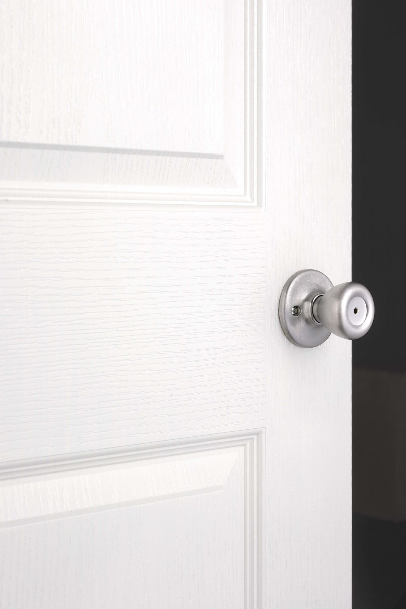 Kwikset 300T-5V1 Tylo Knob Privacy Door Lock with 6Al Latch and Rcs Strike Antique Brass Finish