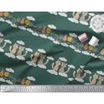 thumbnail image 2 of Soimoi Viscose Chiffon Fabric Floral,Clouds & Cat Kids Decor Fabric Printed Yard 42 Inch Wide, 2 of 3