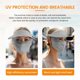 thumbnail image 5 of Gray Outdoor Sports Neck Cover Bicycle Windproof Neck Scarf Summer Sun Protection Ice Silk Cycling Mask, 5 of 5