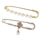 thumbnail image 1 of 2pcs Lady Women Rhinestone Faux Pearl Pin De Seguridad Broche Sombrero Bufanda Sunnimix Broche de seguridad de seguridad grande, 1 of 8