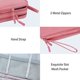 thumbnail image 3 of Organizador de cables de viaje, estuches para accesorios electrónicos, bolsa impermeable para accesorios, bolsa de transporte para cables de auriculares (rosa), 3 of 5