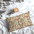 thumbnail image 5 of Yiaed Watercolor Insects Print Brushed Microfiber Envelope Pillowcases, Standard,Envelope Closure Pillow Cases(No pillow core)-20"x30", 5 of 6