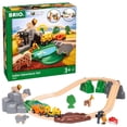 thumbnail image 4 of Set de tren de juguete BRIO World Safari Adventure 26 piezas para niños a partir de 3 años, 4 of 9