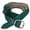 Green, variant on Extra Long Double Wrap Sword BLACK Belt with Adjustable Frog 94" Genuine Rawhide Leather