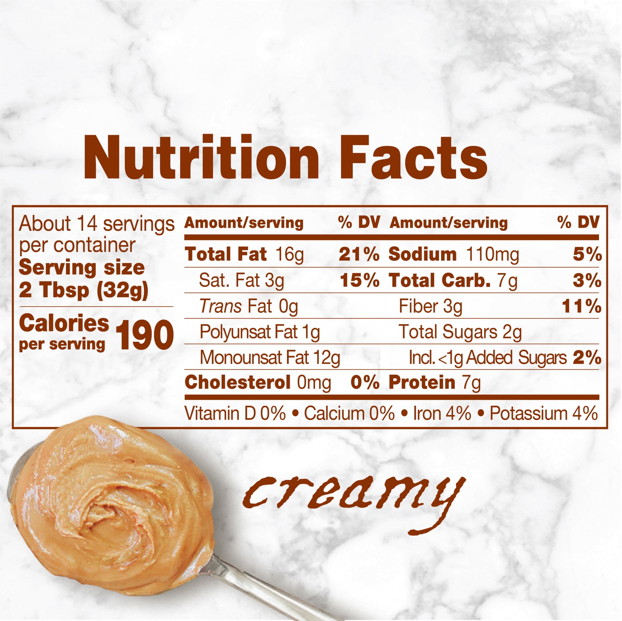 (2 pack) Earth Balance Creamy Peanut Butter and Flaxseed Oil, 16 oz Jar