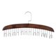thumbnail image 3 of Perchero de madera para corbatas perfecl Soporte colgante Marron oscuro, 3 of 8