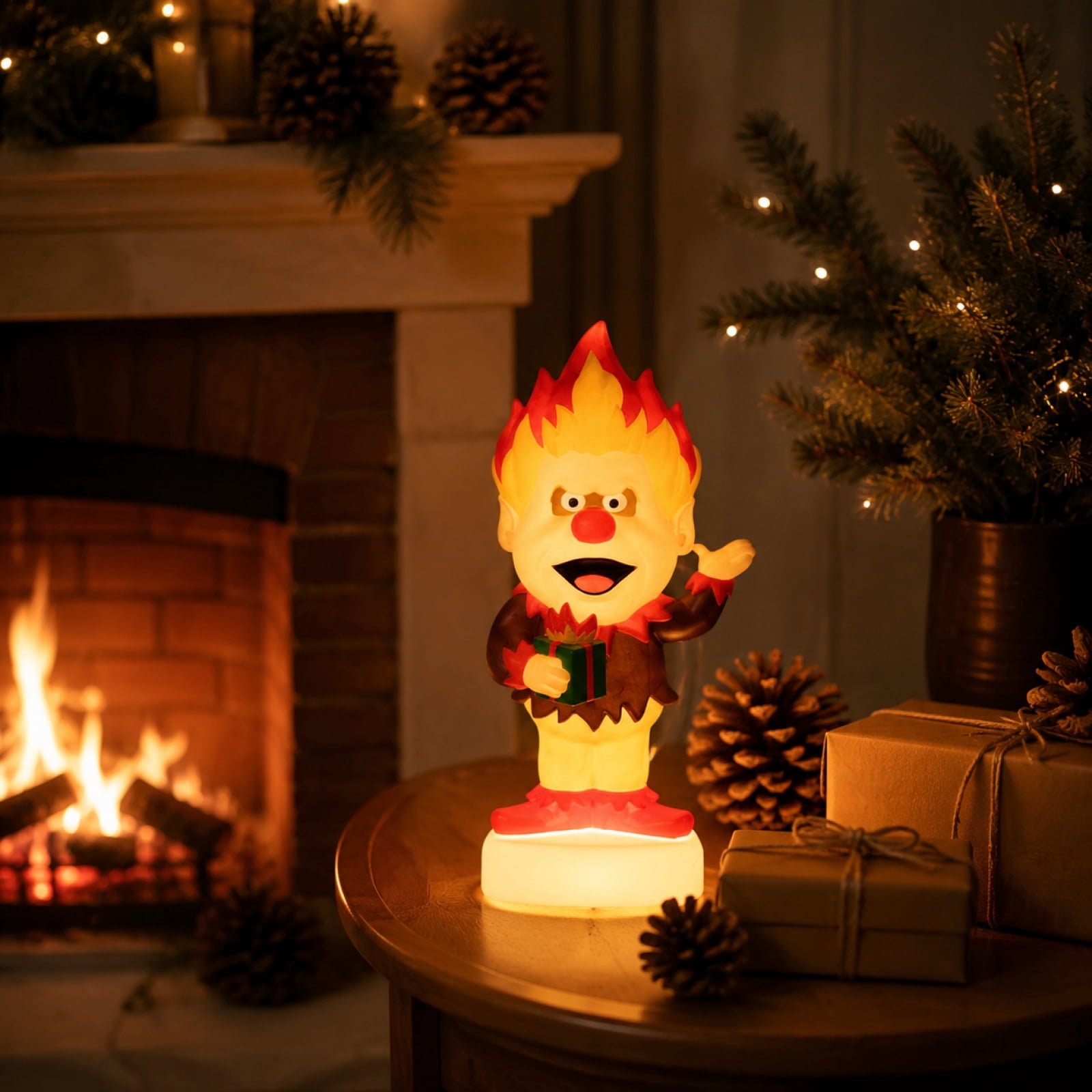 Christmas Heat Miser Blow Mold Outdoor Decor-Mini