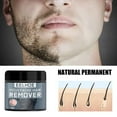 Men's Facial Hair Removal Cream for Beard Chin Hairline Underarm Chest