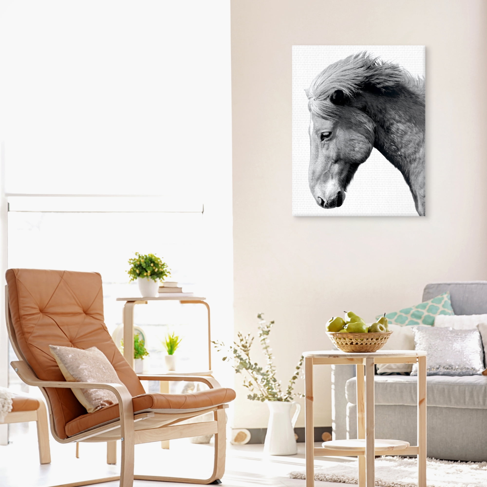 Portrait Gaze by Irene Suchocki Horse Photo Canvas Art