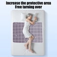 thumbnail image 3 of Washable Incontinence Bed Pads For Adults, 59x39 Inches Waterproof Reusable Bed Pads With Non Slip Backing, Leakproof Mattress Protector Pad For Elderly Care, Postpartum,, 3 of 6