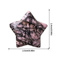 thumbnail image 3 of Pink Car Air Vent Clip, Crystal Five Pointed Star Shape Car Air Freshener Outlet Clip, Car Interior Decorative Accessories for Women Girls, 3 of 5