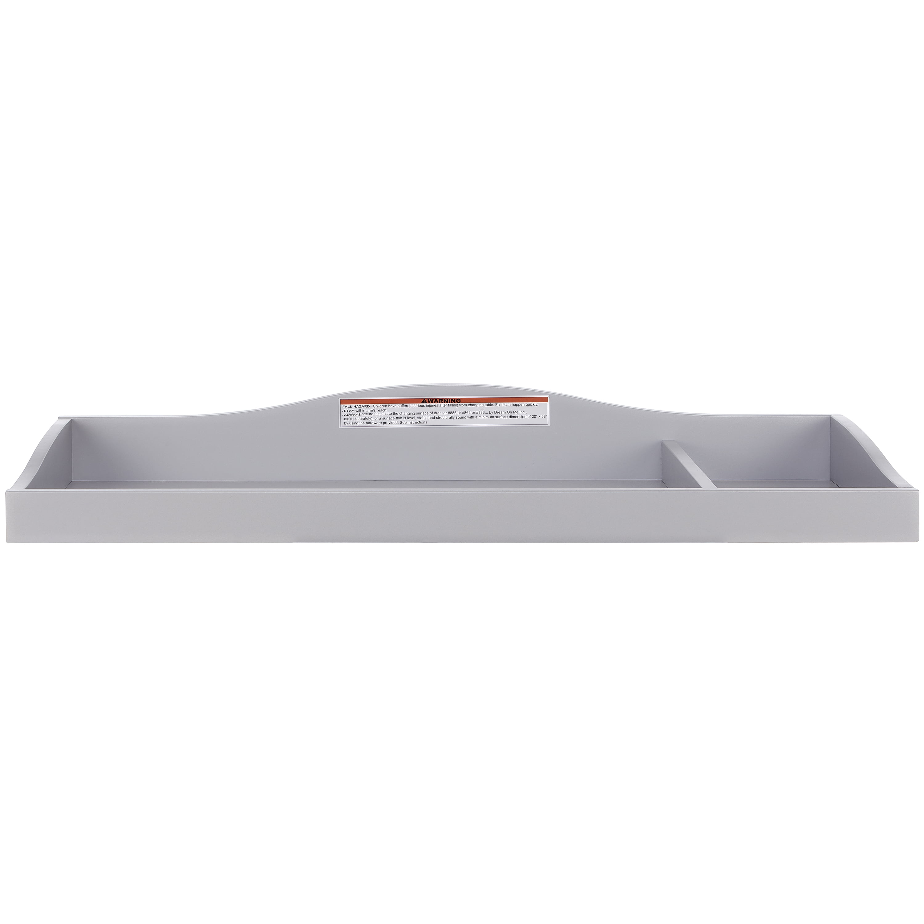 Evolur Changing Tray, Silver Shimmer