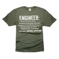 thumbnail image 4 of Mens Engineer T-shirt Engineer Funny Definition T-Shirt Engineer Gifts Father's Day Shirt (4X-Large Navy Blue), 4 of 6