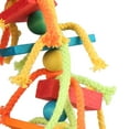 thumbnail image 3 of Rzvnmko Large Parrot Bird Toys,Colorful Wooden Blocks Beads Chewing Bird Toys for Parrots,Birds Macaw Toys Cockatoo Toys African Grey Parrot Toys Medium Parrots, 3 of 11