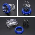 thumbnail image 5 of Unique Bargains Odor Proof Backflow One-Way Preventer Floor Drain Blue 1.3"-1.8" 2Pcs, 5 of 5
