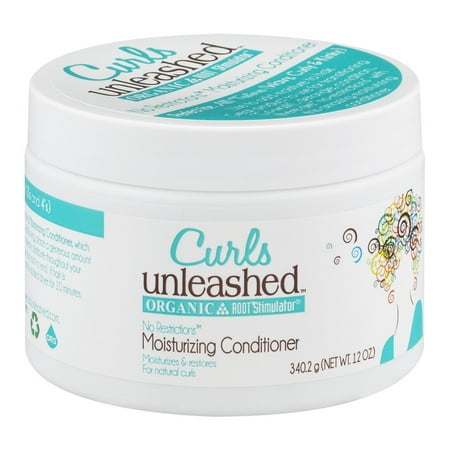 Curls Unleashed No Restrictions Moisturizing Conditioner, 12.0 (Best Way To Curl)