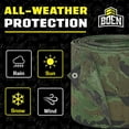 thumbnail image 6 of BOEN Multi-Purpose Poly Tarp, 8 ft x 10 ft, 5 Mil Thick, Camo, 6 of 8