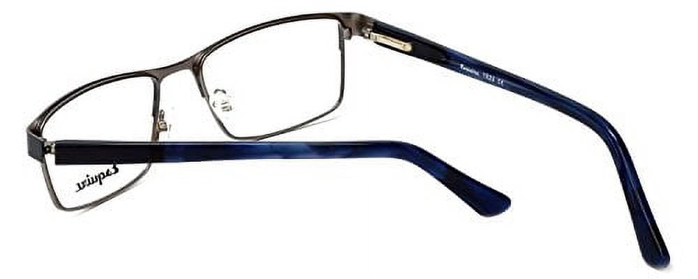 Esquire Designer Reading Glasses EQ1523 in Navy 53mm with Case +3.25