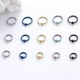 thumbnail image 2 of K-KED 20pcs 16G 3/8" 5/16" Closure Ball Stainless steel Captive Bead Rings Piercing-16G 6mm-Silver, 2 of 9