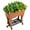 Terra, variant on EarthBox Elevated Raised Garden Bed with Legs and Wheels, Self-Watering Planter Box with Premium Plant Food - Sage