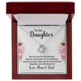 thumbnail image 4 of To Our Daughter We Love You Infinity Knot Necklace Message Card, 4 of 7