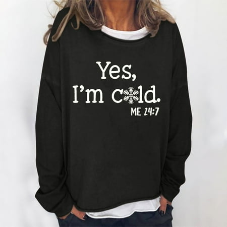 

Moxiu Women Womens Oversized Long Sleeve Sweatshirts Printed Round Neck Loosen Single Sweatshirt Tops Pullover Shirt Blouse