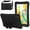 Black, variant on for Samsung Galaxy Tab A9 11.0" 2023 SM-X210 / SM-X215 / SM-X216 Case with Crossbody Strap, Butterfly Stand Cute Kids Friendly Shockproof Protective Heavy Duty Case Cover for Tab A9 Plus - Mint