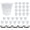 L, variant on 30Pcs 400cc Plastic Measuring Bucket with 5 Detachable Handles, Small Size Measuring Pitcher, Multi-Purpose Food Measuring Cups for Kitchen Cooking Baking (S)