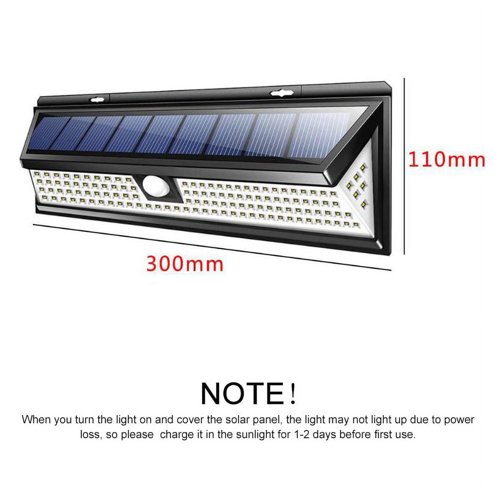 Litom Solar Motion Sensor Wall Light, with 1000LM Super Bright, for Home Security, Garden, Patio, Path, Back Yard, 1/2/4 PACK