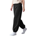 thumbnail image 6 of Womens Elastic Waist Pants Casual Loose Jogger Trousers With Ankle Cuffs for Daily Wear, 6 of 7