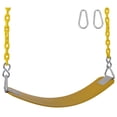 thumbnail image 6 of Swing Set Stuff Inc. Commercial Rubber Belt Seat with 8.5 Ft. Coated Chain (Green), 6 of 6