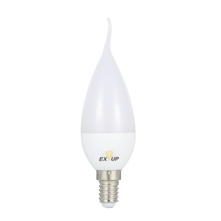 - AC110-130V 7W 11 LED Candle Shape Light Bulb E14 Base Socket Holder IP44 Water Resistance Portable for Living Room Dining Hall Corrior Attic Balcony Courtyard