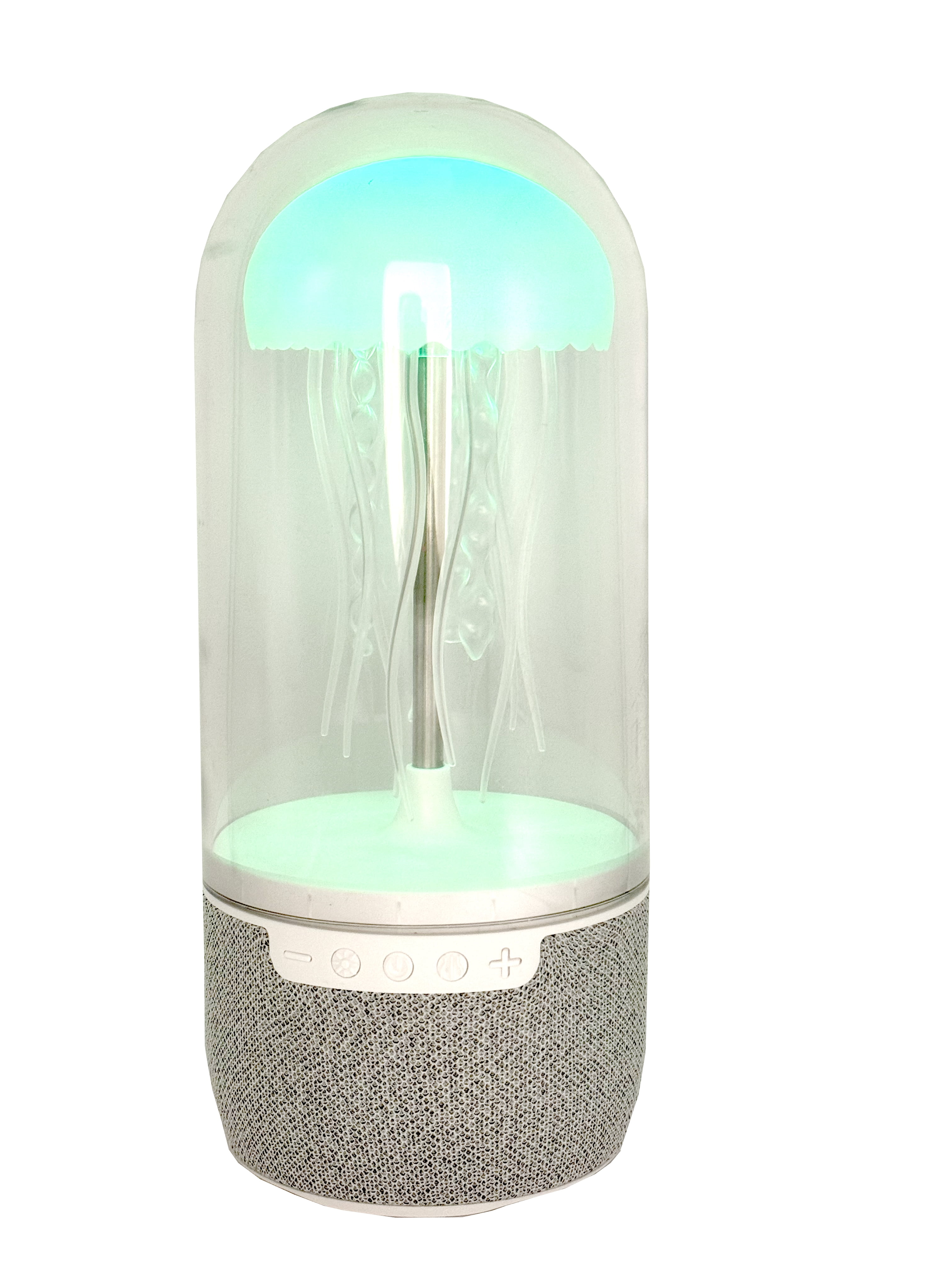 Jellyfish Mood Lamp & Bluetooth Speaker (JFSPKWHT)