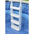 thumbnail image 4 of Main Access 200200 Easy Incline Above Ground In Pool Swimming Ladder, White, 4 of 11