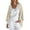 Beige, variant on Fall Cardigan For Women 3/4 Sleeve Open Front Linen Tops Loose Solid Color Casual Going Out Shirt